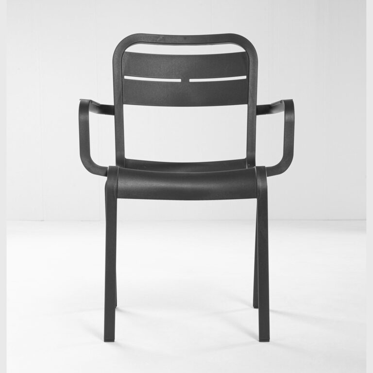 Grosfillex B2C - Fauteuil Cannes extérieur Recyclée – Vert tender