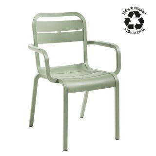 Fauteuil Cannes extérieur Recyclée par la marque Grosfillex Grosfillex - Fauteuil Cannes extérieur Recyclée