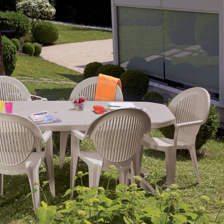 Grosfillex - Fauteuil de jardin Fidji – Taupe