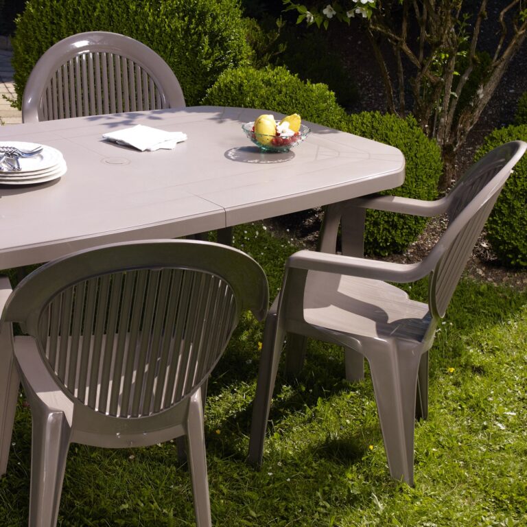 Grosfillex - Fauteuil de jardin Fidji – Taupe