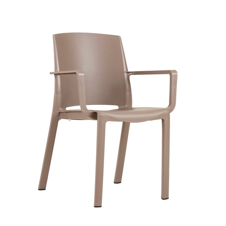 Grosfillex - Fauteuil de jardin Milton grainé - mat – Terracotta