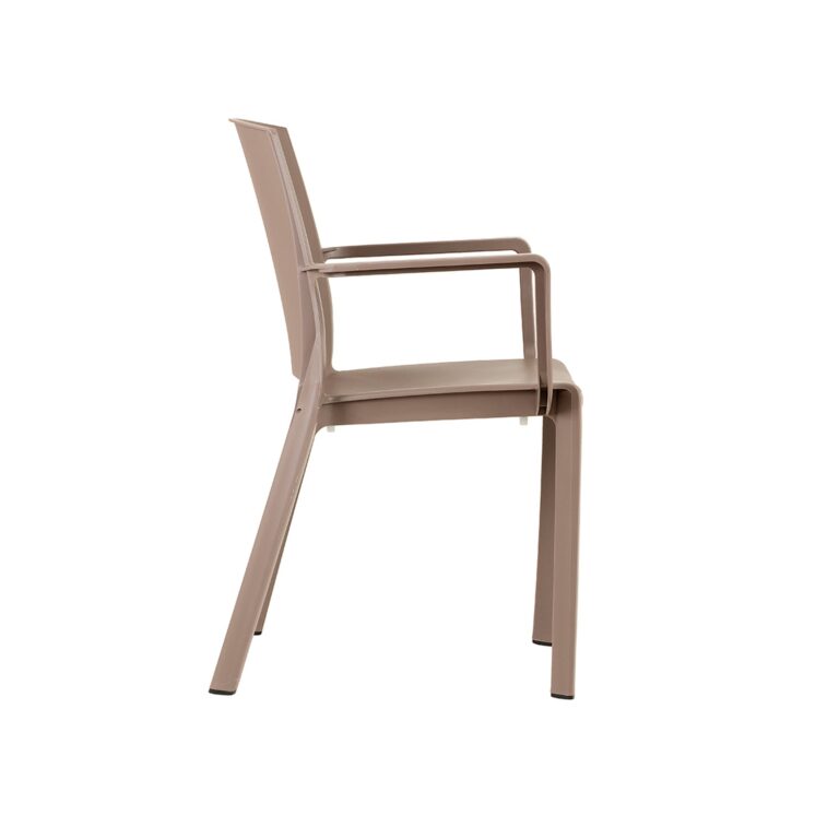 Grosfillex - Fauteuil de jardin Milton grainé - mat – Terracotta