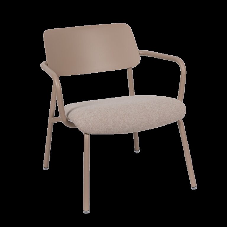 FERMOB - Fauteuil lounge FERMOB Studie en tissu et métal - 7 coloris