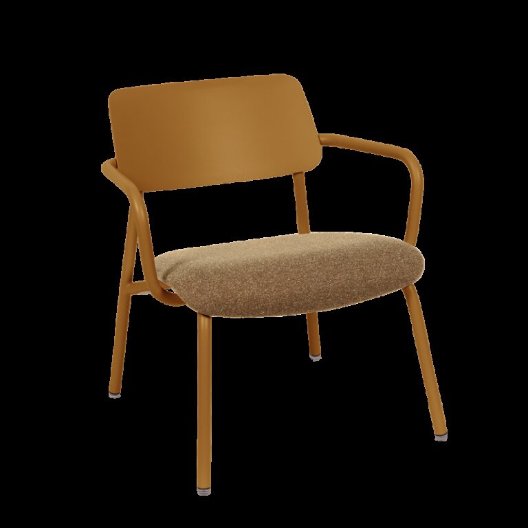 FERMOB - Fauteuil lounge FERMOB Studie en tissu et métal - 7 coloris