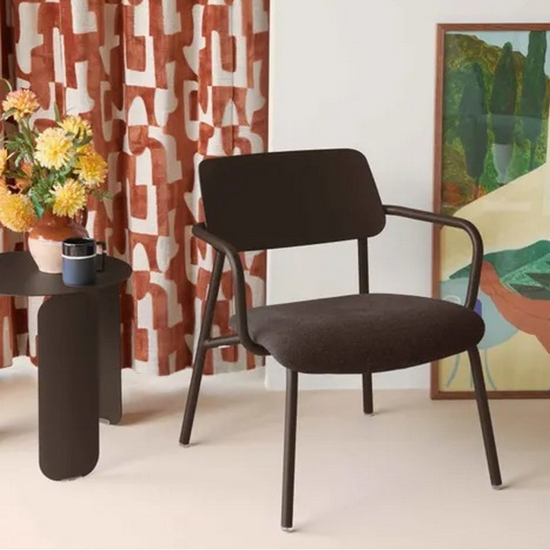 fauteuil lounge fermob studie en tissu et metal 7 coloris FERMOB - Fauteuil lounge FERMOB Studie en tissu et métal - 7 coloris