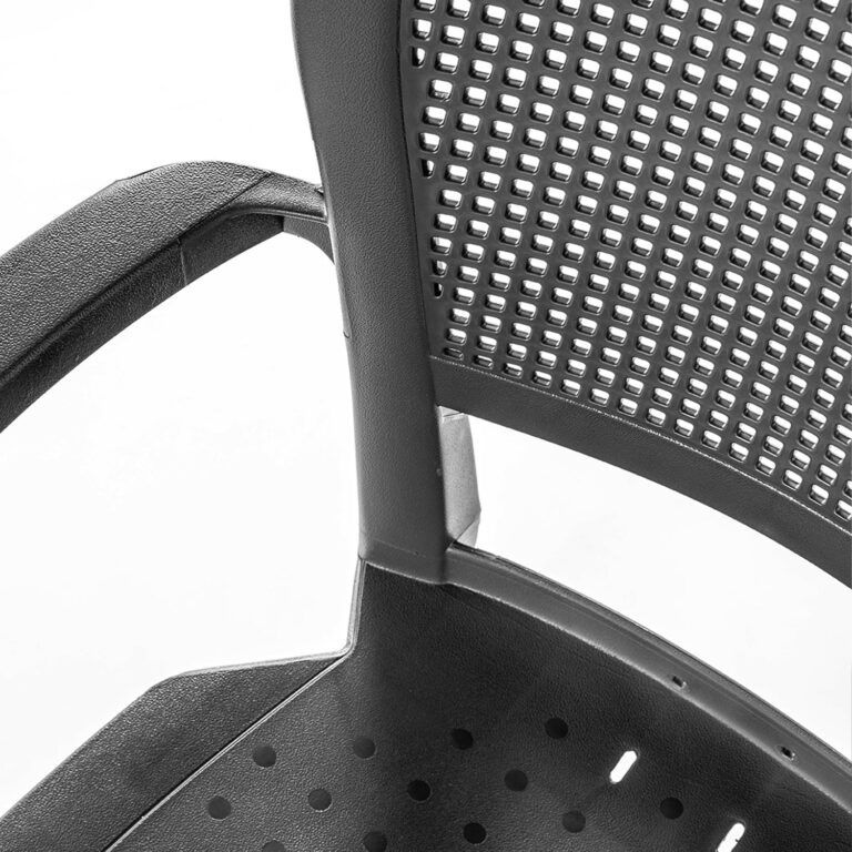 Grosfillex - Fauteuil de jardin résine Madras – Anthracite