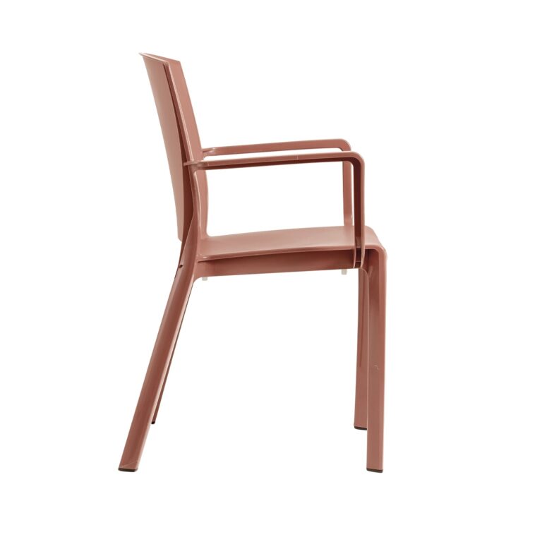 Grosfillex - Fauteuil de jardin Milton – Terracotta