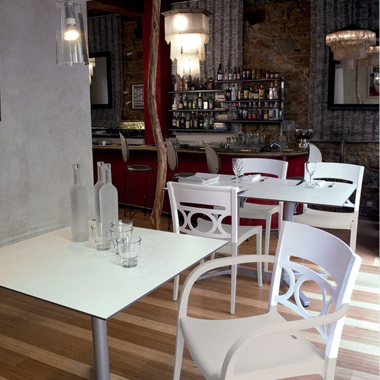 Grosfillex - Fauteuil intérieur et extérieur Moon – Blanc