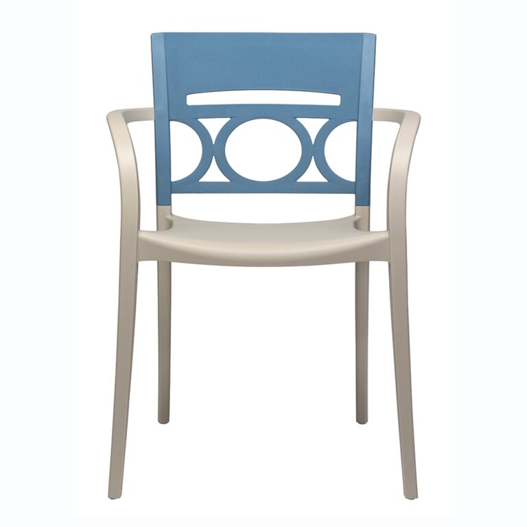 Grosfillex - Fauteuil intérieur et extérieur Moon – Blanc