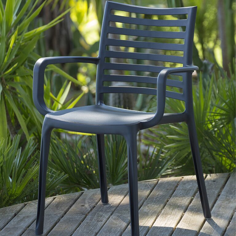 Grosfillex - Fauteuil de jardin Sunday – Sorbet melon
