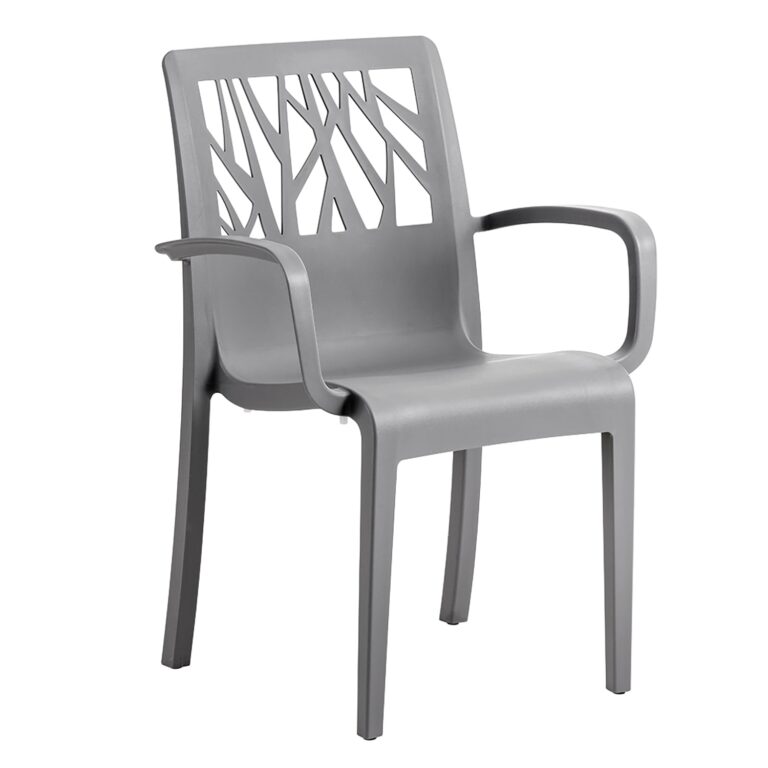 Grosfillex - Fauteuil de jardin Vegetal – Blanc