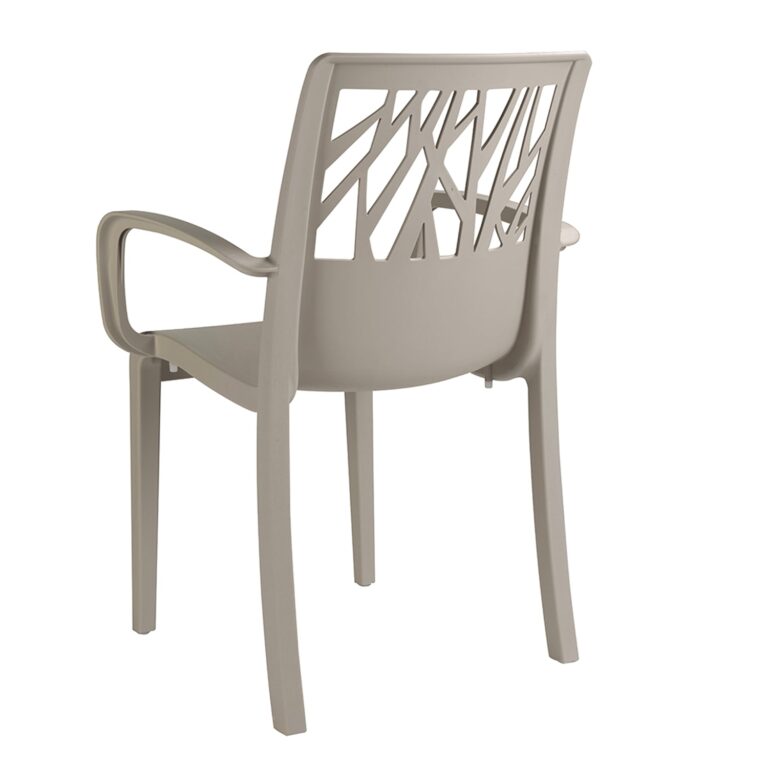 Grosfillex - Fauteuil de jardin Vegetal – Blanc