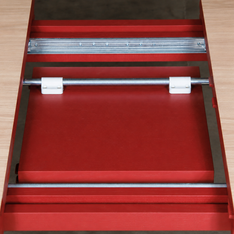MON PETIT MEUBLE FRANÇAIS - Table carrée extensible ÉGÉE • dès 90 cm • rallonges intégrées • 11 couleurs