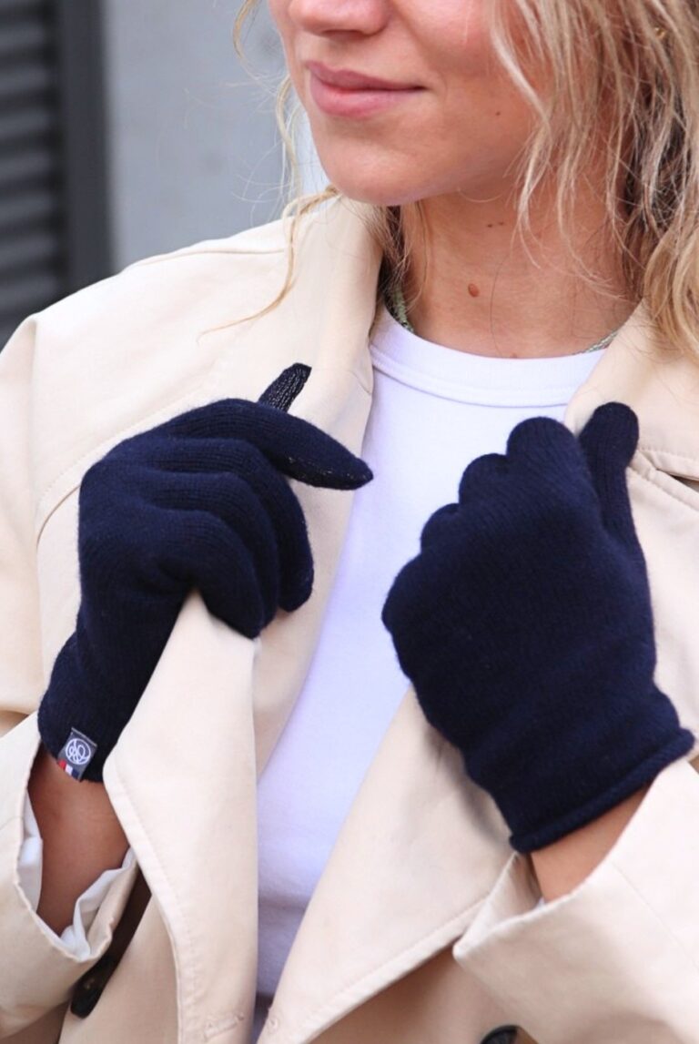maison-bonnefoy - Gants tactiles Paule – Chameau