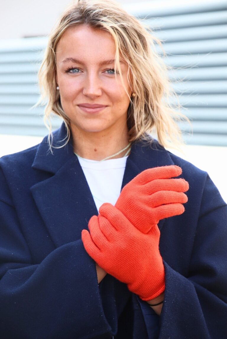 maison-bonnefoy - Gants tactiles Paule – Chameau