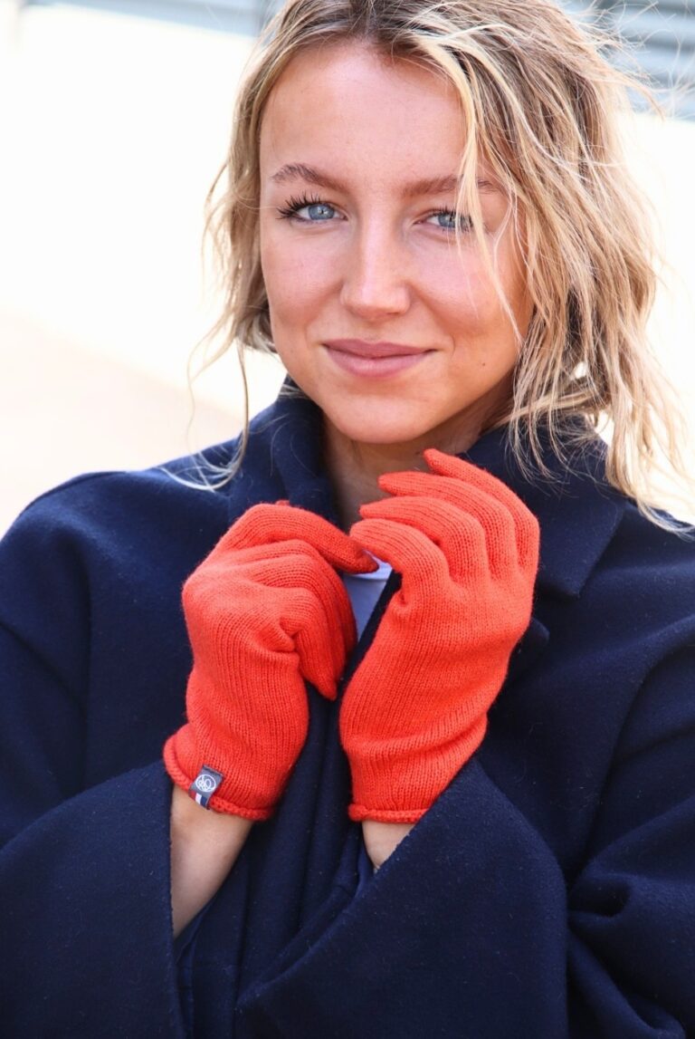 maison-bonnefoy - Gants tactiles Paule – Chameau