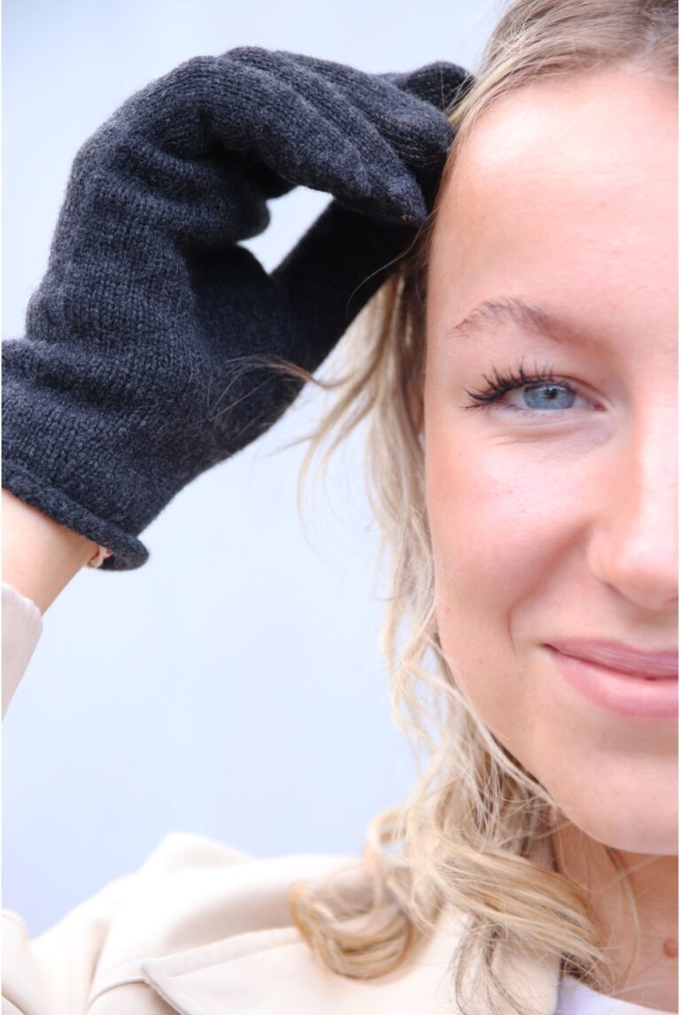 maison-bonnefoy - Gants tactiles Paule – Chameau