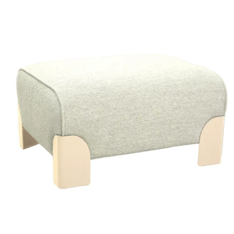 FERMOB - Grand pouf FERMOB Voulez-vous Bouclette en tissu et métal - 12 coloris