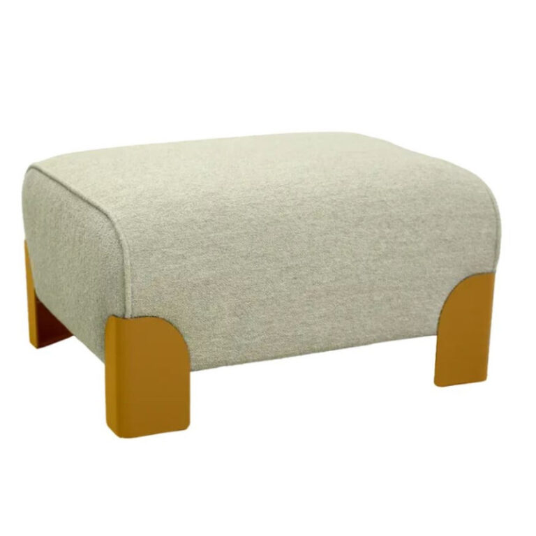 FERMOB - Grand pouf FERMOB Voulez-vous Bouclette en tissu et métal - 12 coloris