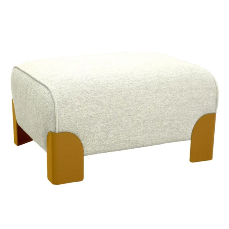 FERMOB - Grand pouf FERMOB Voulez-vous Bouclette en tissu et métal - 12 coloris