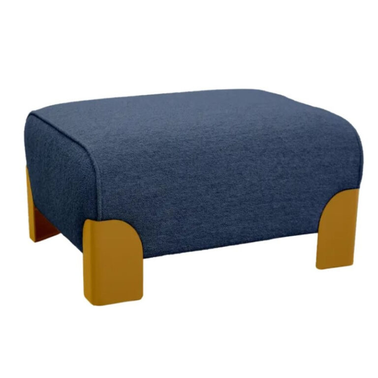 FERMOB - Grand pouf FERMOB Voulez-vous Bouclette en tissu et métal - 12 coloris