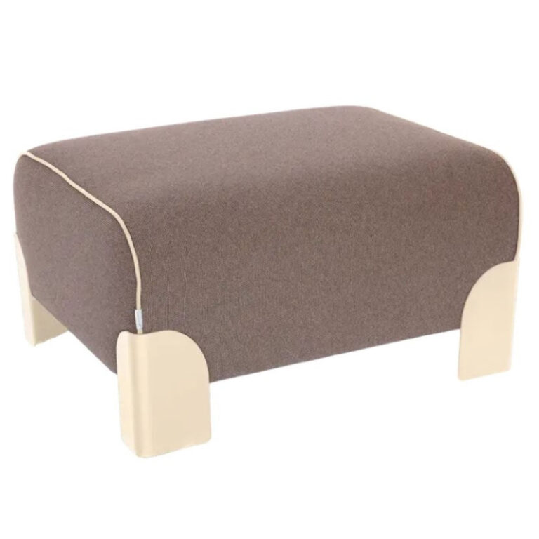 FERMOB - Grand pouf FERMOB Voulez-vous Chiné en tissu et métal - 20 coloris