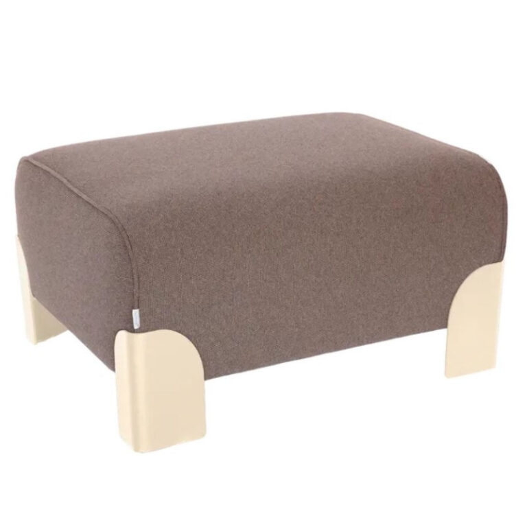 FERMOB - Grand pouf FERMOB Voulez-vous Chiné en tissu et métal - 20 coloris