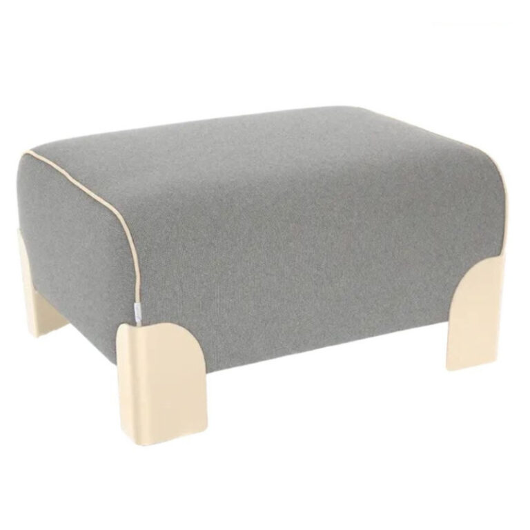 FERMOB - Grand pouf FERMOB Voulez-vous Chiné en tissu et métal - 20 coloris