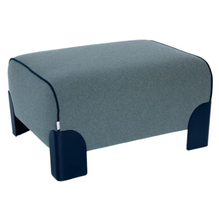 FERMOB - Grand pouf FERMOB Voulez-vous Chiné en tissu et métal - 20 coloris