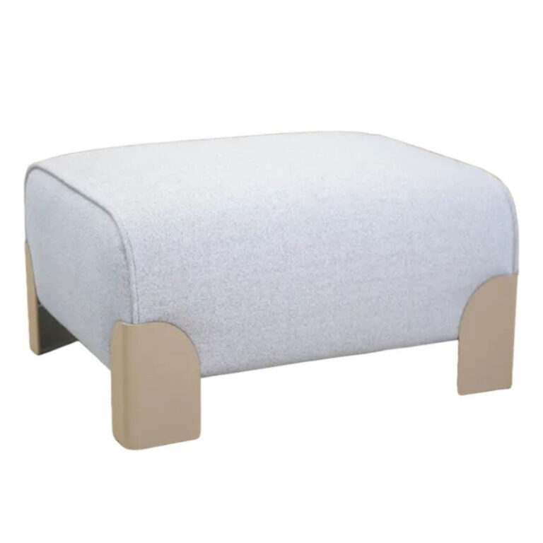 FERMOB - Grand pouf FERMOB Voulez-vous Moucheté en tissu et métal - 12 coloris