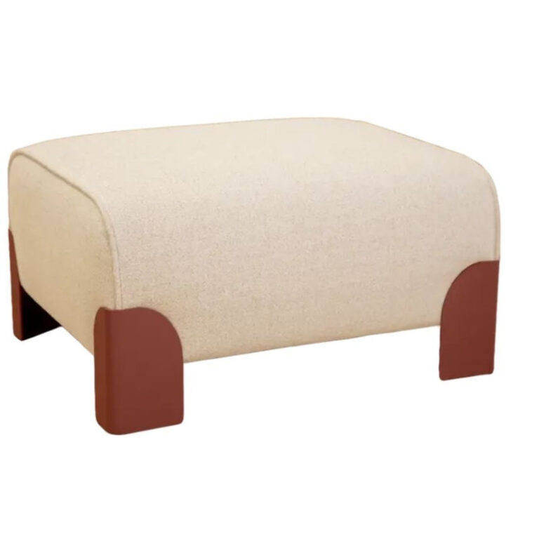 FERMOB - Grand pouf FERMOB Voulez-vous Moucheté en tissu et métal - 12 coloris
