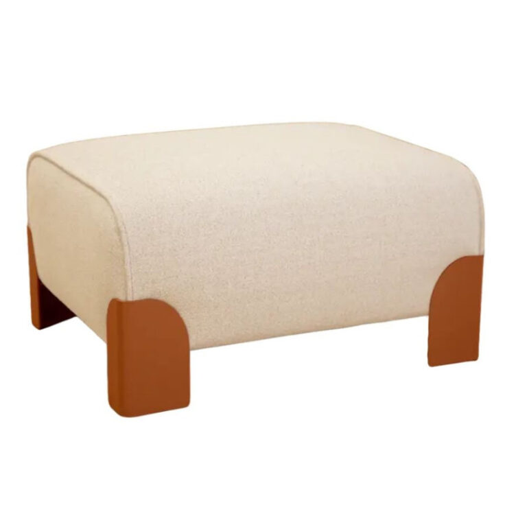FERMOB - Grand pouf FERMOB Voulez-vous Moucheté en tissu et métal - 12 coloris