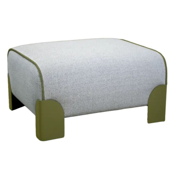 FERMOB - Grand pouf FERMOB Voulez-vous Moucheté en tissu et métal - 12 coloris