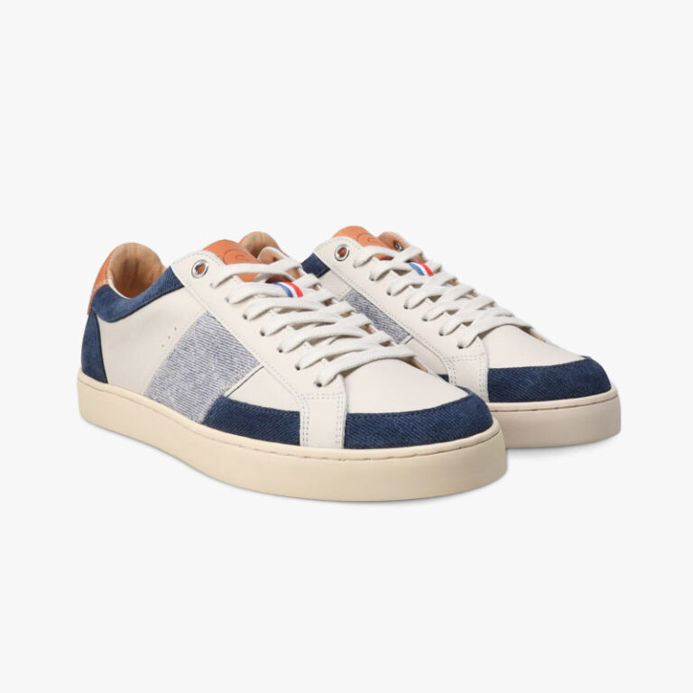Sessile.co - Hiba Bleu - cuir texturé – 46