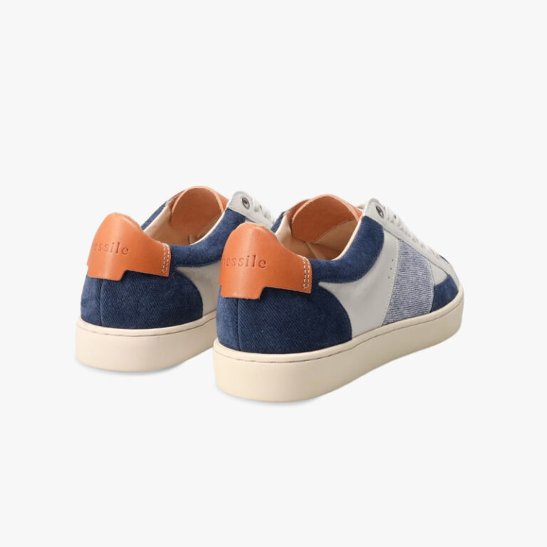 Sessile.co - Hiba Bleu - cuir texturé – 46