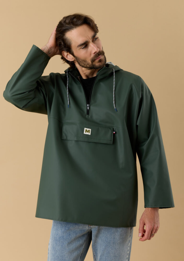 Montlimart - IMPERMEABLE GOUTTE KAKI