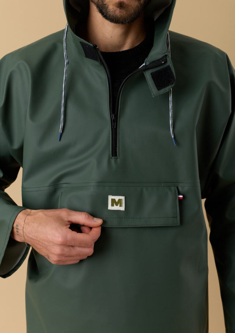 Montlimart - IMPERMEABLE GOUTTE KAKI