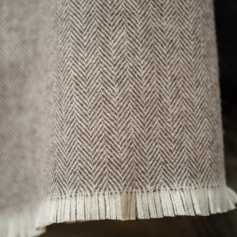 Le T-Shirt Propre - L'écharpe en 100% laine française – Beige / TU