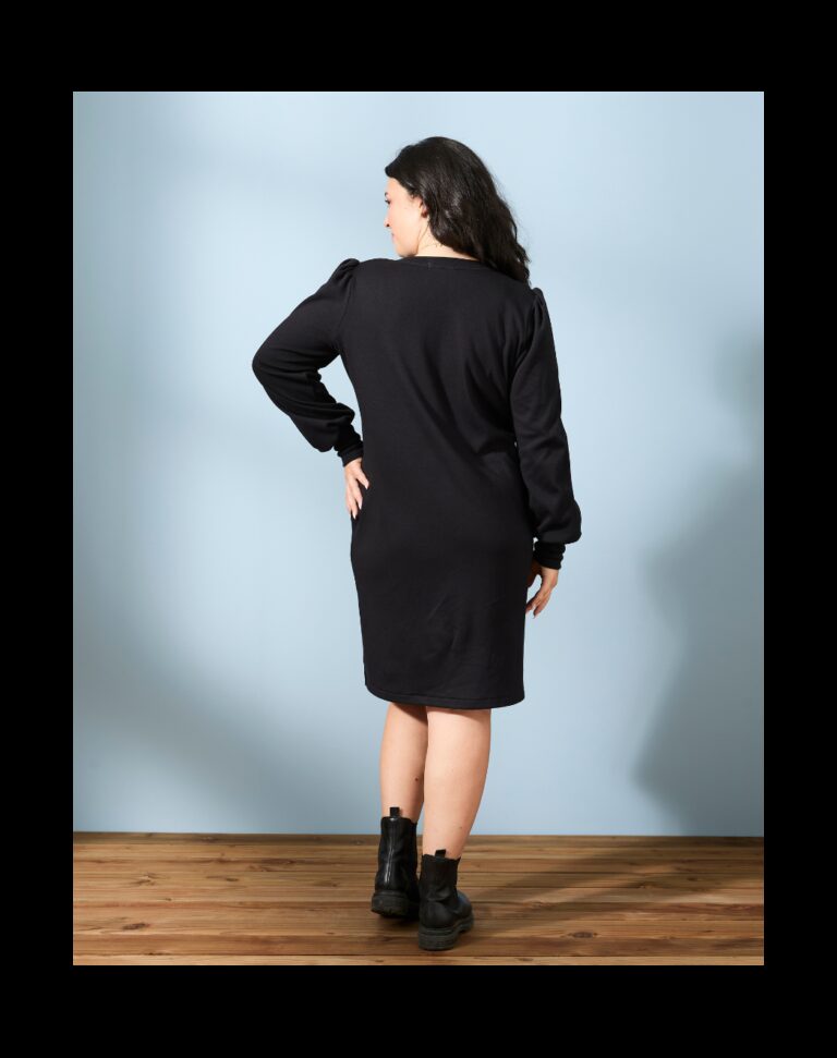Maison Lemahieu - La petite robe manches longues - Noire – 2XL