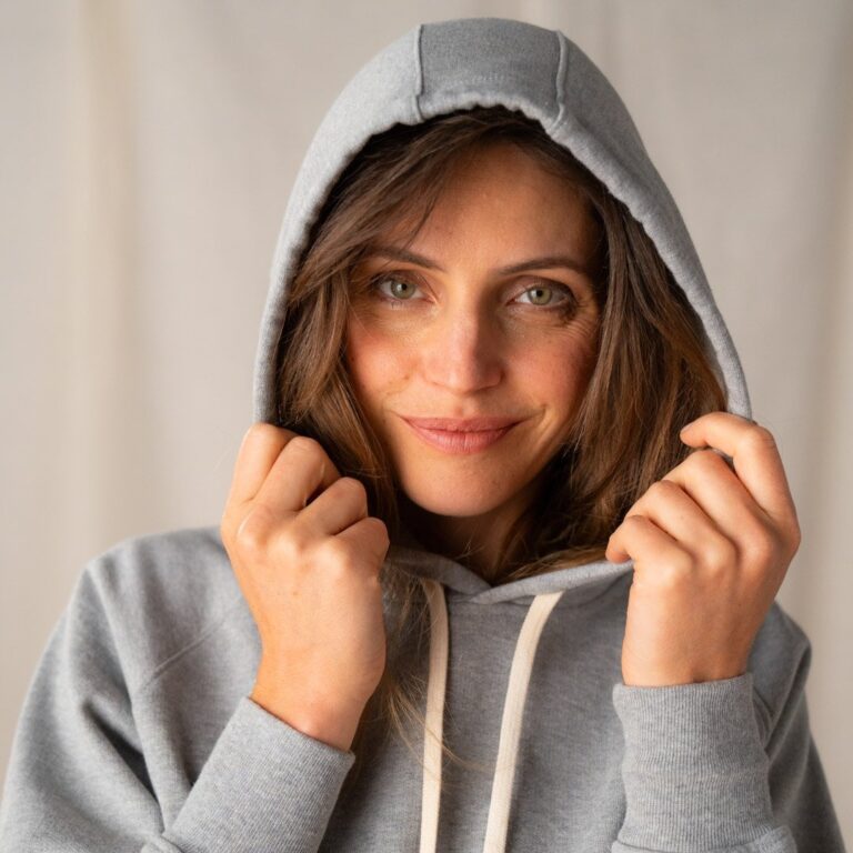Le T-Shirt Propre - Le hoodie en coton bio – Terre de sienne / 2XL