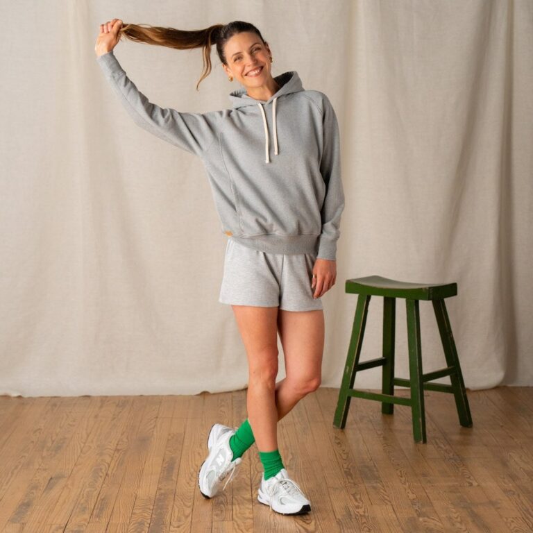 Le T-Shirt Propre - Le hoodie en coton bio – Terre de sienne / 2XL