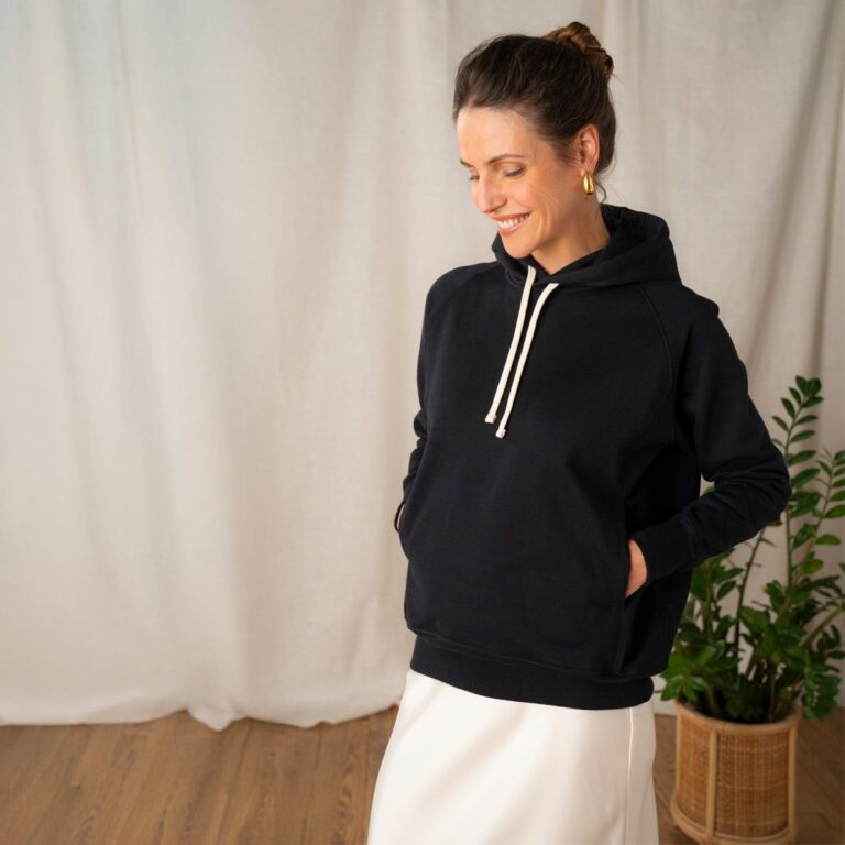 Le T-Shirt Propre - Le hoodie en coton bio – Terre de sienne / 2XL
