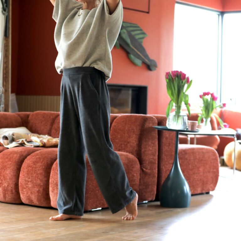Meta SS25 - Le Pantalon Cocoon Louis — pilou-pilou gris – XXL