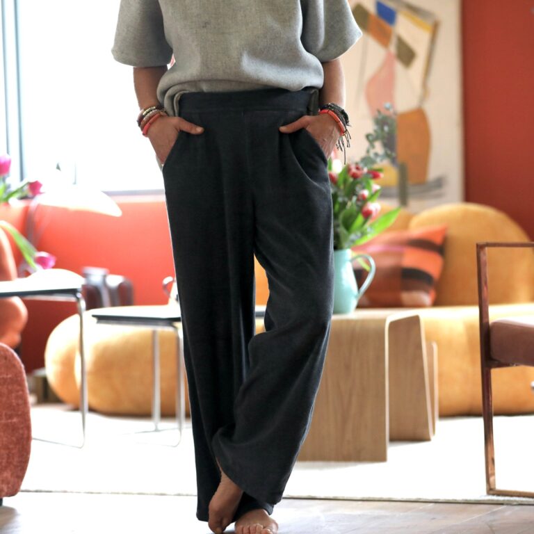 Meta SS25 - Le Pantalon Cocoon Louis — pilou-pilou gris – XXL