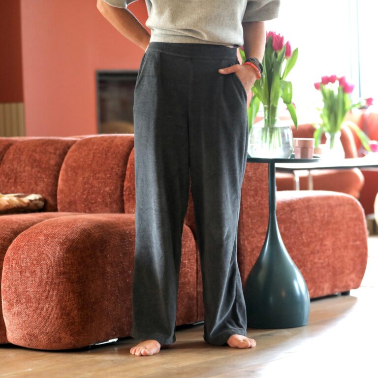 Meta SS25 - Le Pantalon Cocoon Louis — pilou-pilou gris – XXL