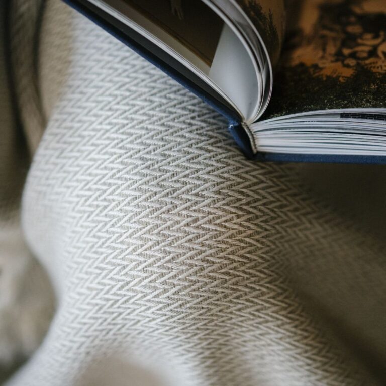 Le T-Shirt Propre - Le plaid géant – Cannage émeraude / TU