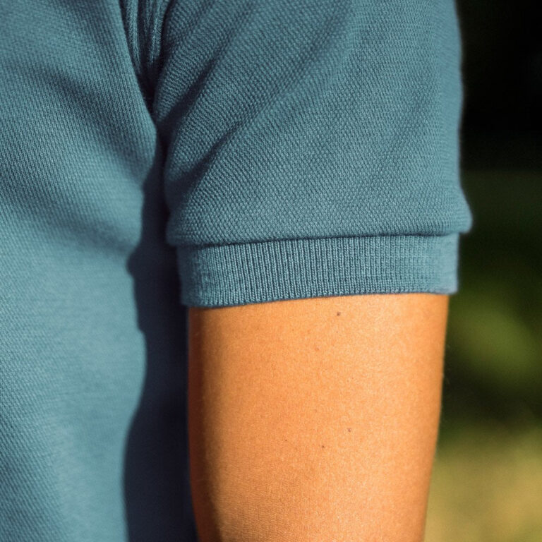 Le T-Shirt Propre - Le polo fabriqué en France – Bleu canard / 3XL
