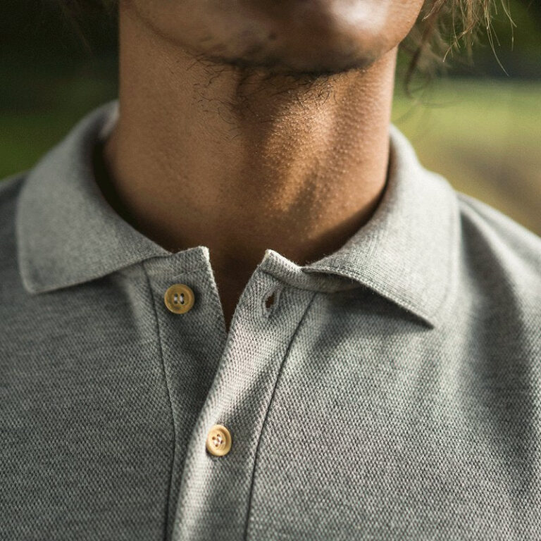 Le T-Shirt Propre - Le polo fabriqué en France – Vert celadon / 3XL