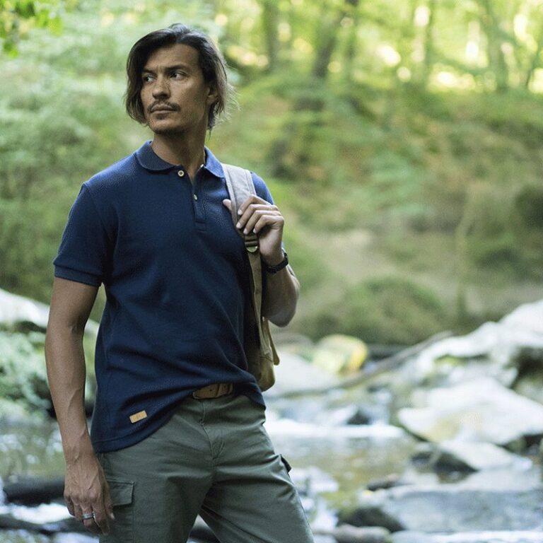 Le T-Shirt Propre - Le polo fabriqué en France – Vert celadon / 3XL