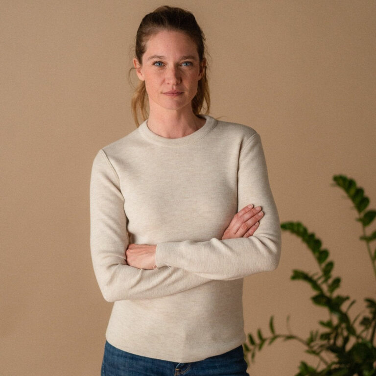Le T-Shirt Propre - Le pull 100% laine française – Noir / 2XL